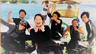 名古屋のダイビングスクール&ショップ evisのダイビングを楽しんでいる参加者